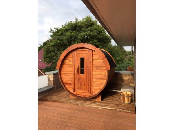 Sauna tonneau longueur 1,7m